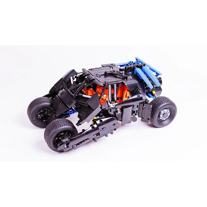 Famous Films Moc Building Blocks Classic Bat vehicle Model Technology Bricks Midnight Knight Sportscar DIY Toys For Kid Children