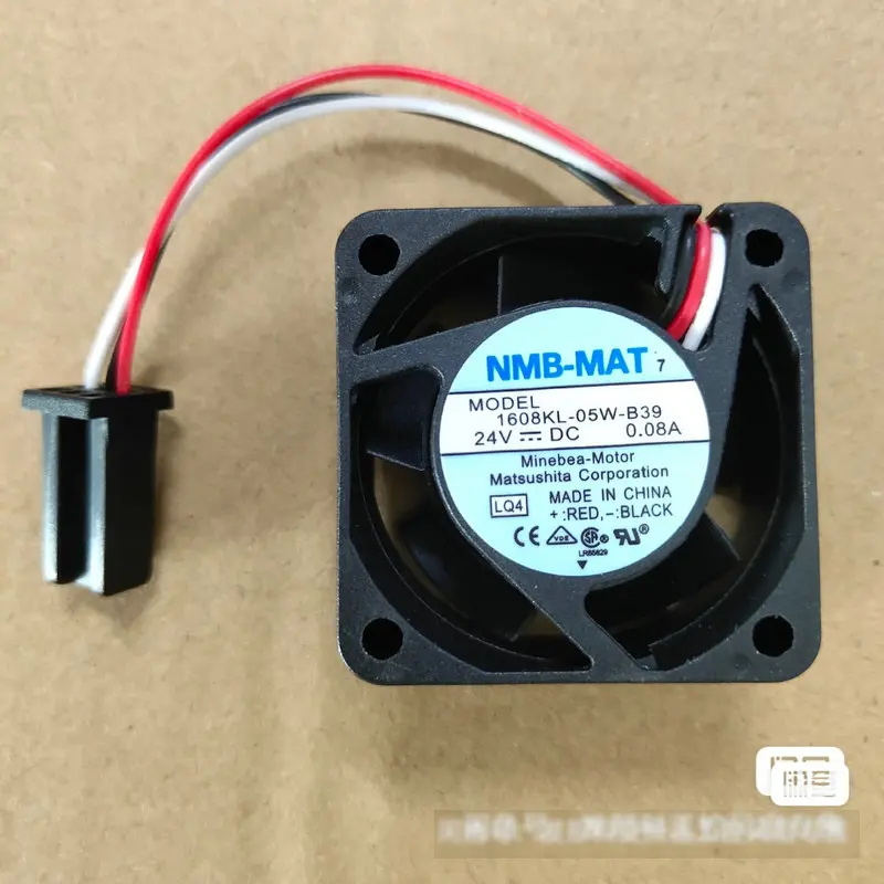 New fan for Fanuc Driver 1608KL-05W-B39 DC24V 0.08A 40*20MM Substitute