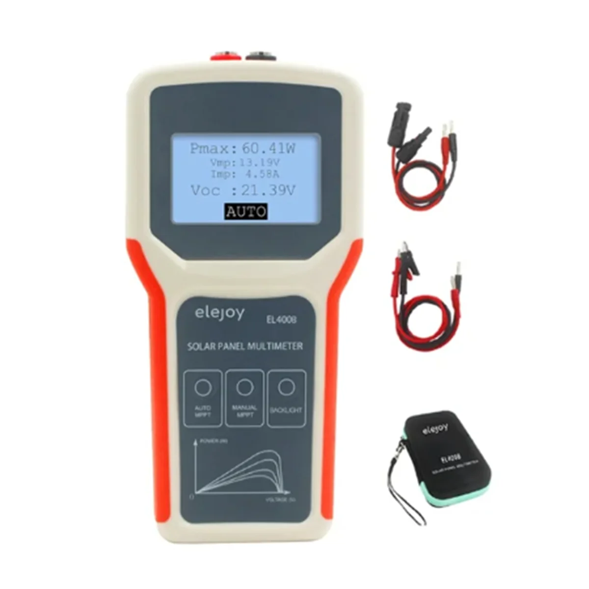 ELEJOY EL400B Photovoltaic Panel Multimeter Solar Panel MPPT Tester Voltage Current Power Test Meter Multi Meter