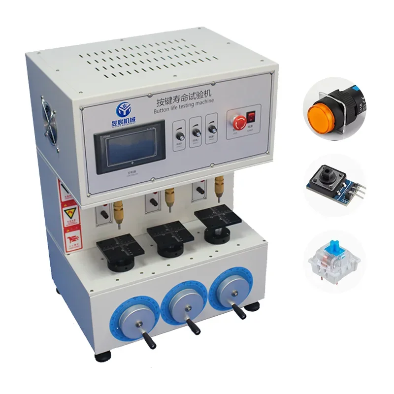 Triaxial Keyboard Remote Control Key Fatigue Testing Machine