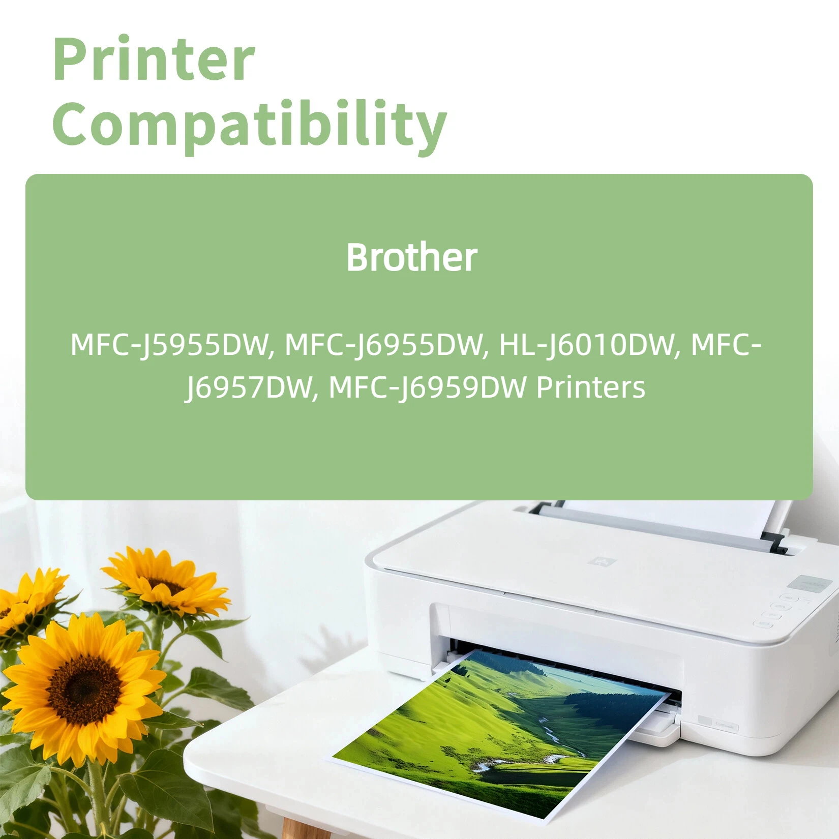 Yowell LC-427XL Tintenpatronen, kompatibel mit den Druckern Brother MFC-J5955DW, MFC-J6955DW, HL-J6010DW, MFC-J6957DW, MFC-J6959DW – Detail 2