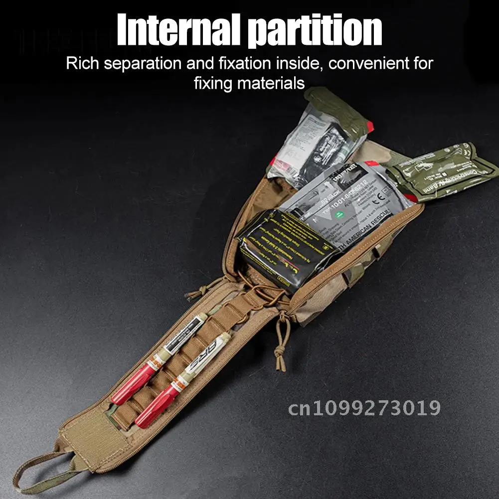 

Nylon Tactical Bag First Aid Kits Medical Mini Pouch Molle EDC Bag Waist Military Survival Pouch Tool Camping Outdoor Emergency