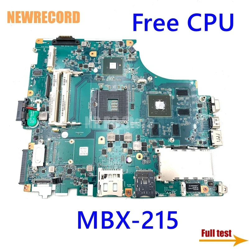 

For Sony VPCF PCG-81114L VPCF1 MBX-215 Laptop Motherboard A1783601A M931 1P-0104J01-8011 PM55 S988A Free CPU Mainboard