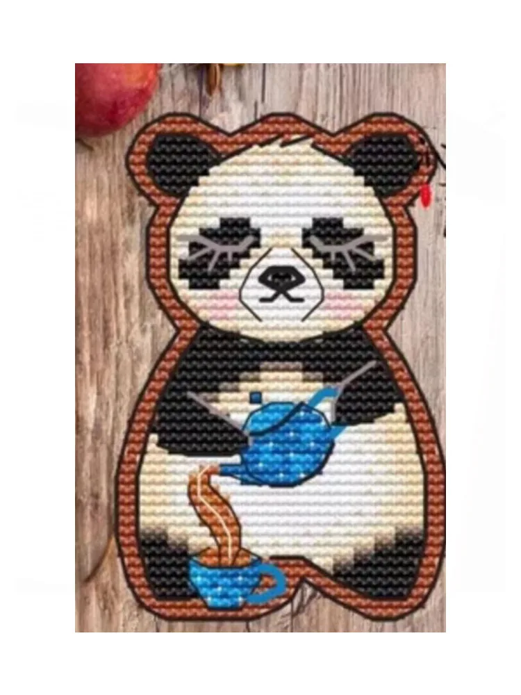 BXT071 Decoration Home Decor Homfun Craft Christmas Cross Stich Set Counted DIY Cross Stitch Kits Fridge Refridgerator Magnets