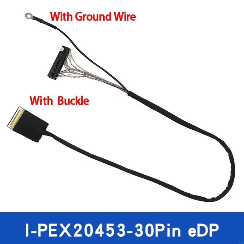 U2JE Flexible X86 EDP Display Cable LCD Screen Line Offers 40CM Lengths for Easy Installation in Tight Space