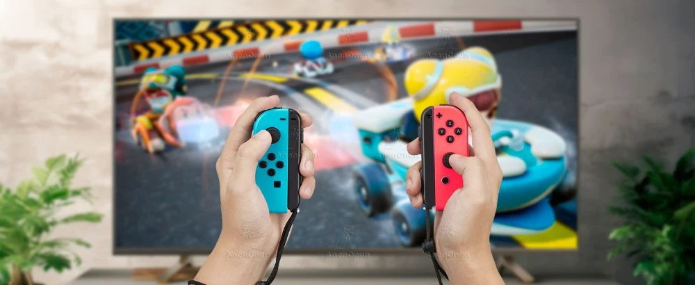 Handschlaufe für Switch/Switch OLED Joycon Ersatzteile Joy Con Controller-Aufsatz Handschlaufe Lanyard Gaming-Zubehör – Detail 4