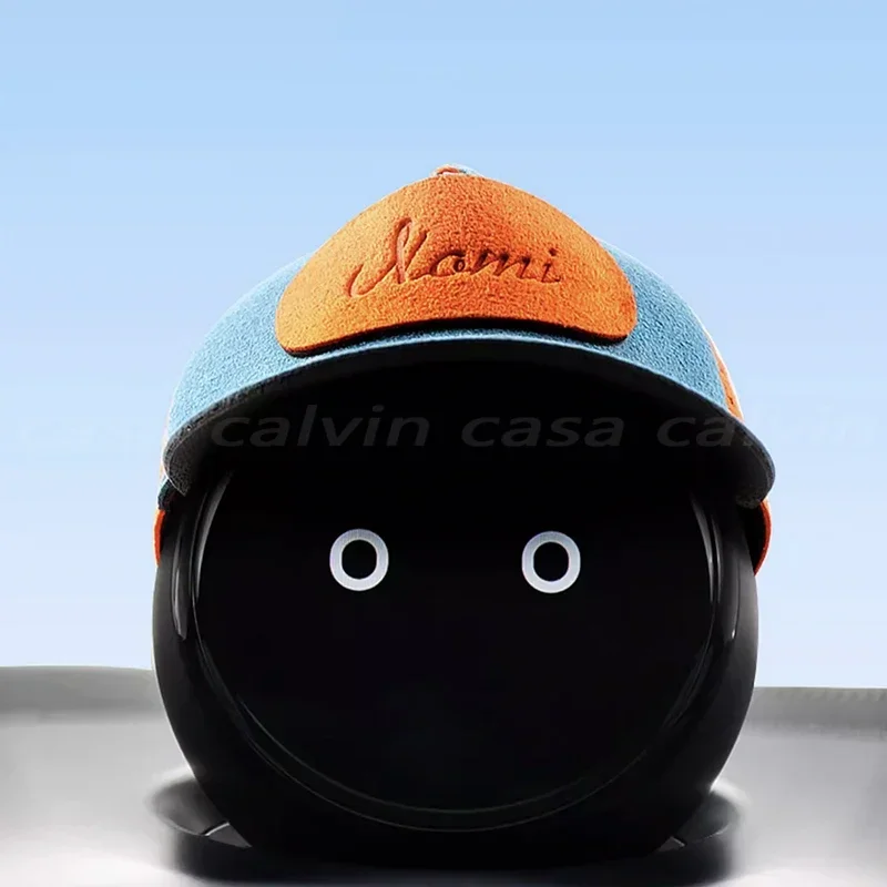 Car Nomi Suede Hat For Nio ET5 ET7 ES6 ES7 ES6 ES7 Hat Intelligent Robot Protection Anti-scratch Cap Cover Interior Accessories