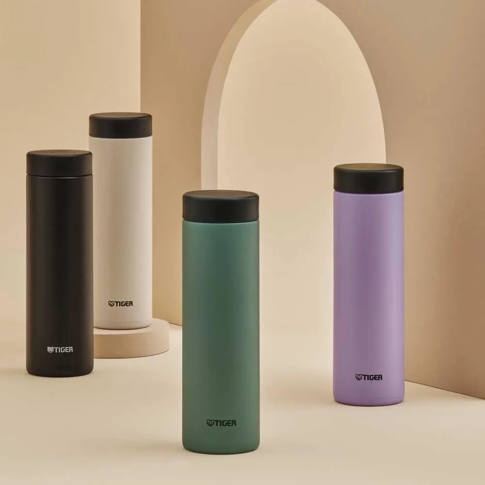 TIGER MMZ-W050 500ml Stainless Steel Thermos Bottle Dream Gravity Series Screw Cap Leakproof Portable Insulated Water Cup