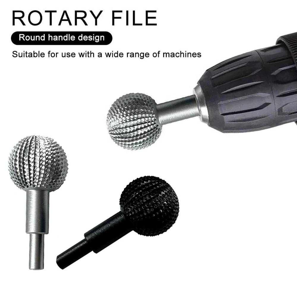 41.2Mm Carbide Braambal Roterende Burr Bal Guts Slijpkop Voor Haakse Slijper Voor Houtsnijwerk Slijpen Polijstgravure