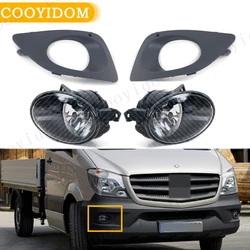 1Set New Front Fog Light Foglamps With Cover For Mercedes Benz Sprinter W906 9068203861 9068203961 car-styling