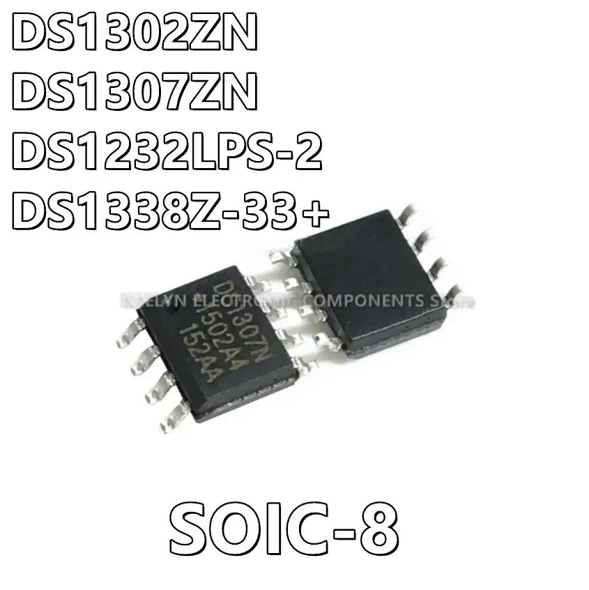 

10Pcs/lot DS1302ZN DS1302 DS1307ZN DS1307 DS1232LPS-2 DS1232 DS1338Z-33+ DS1338 SOIC-8
