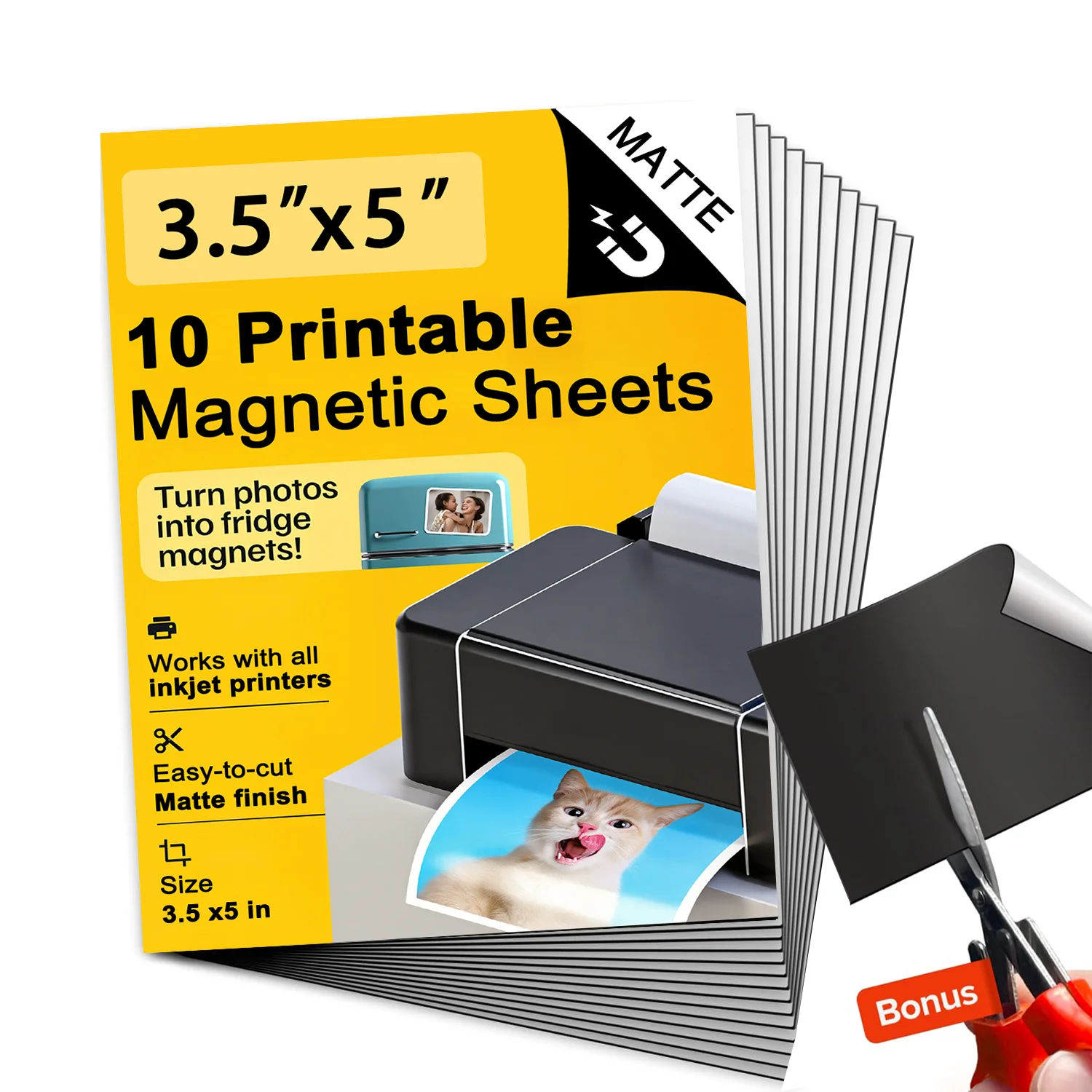 Printable Magnetic Paper 3.5