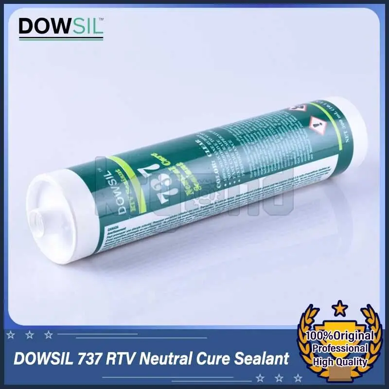 1PC DOWSIL 737 RTV Sealant 300ml Clear Neutral Cure Sealant Dow Corning 737 RTV