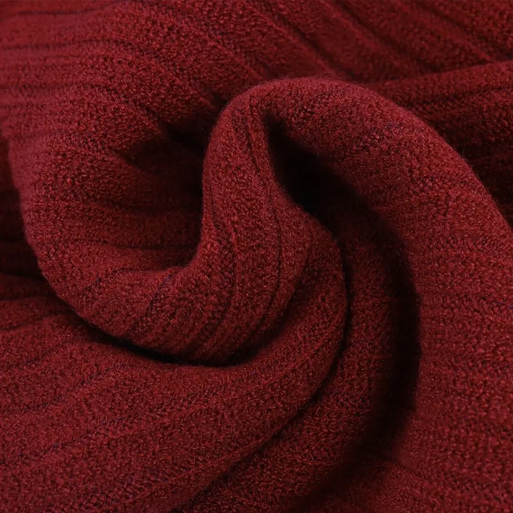 Wrap Unisex Collar Scarf Thick Double-Layer Windproof Winter Neck Gaiter Neck Warmer Fleece Lined Scarf Circle Loop Scarves