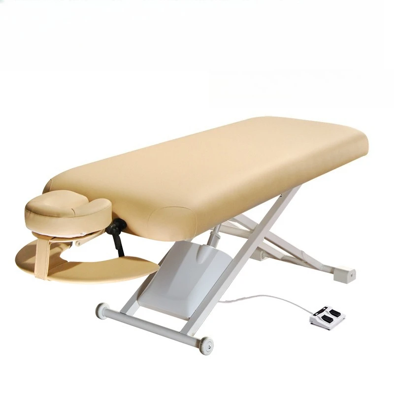 

Electric multi-functional lifting beauty bed, beauty salon massage bed can be hatchback massage chiropractic bed