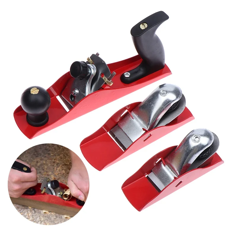 Wood Hand Planer Set Hand Tool Block Plane for Trimming Projects European Woodworking Carpenter DIY Model Making Planer