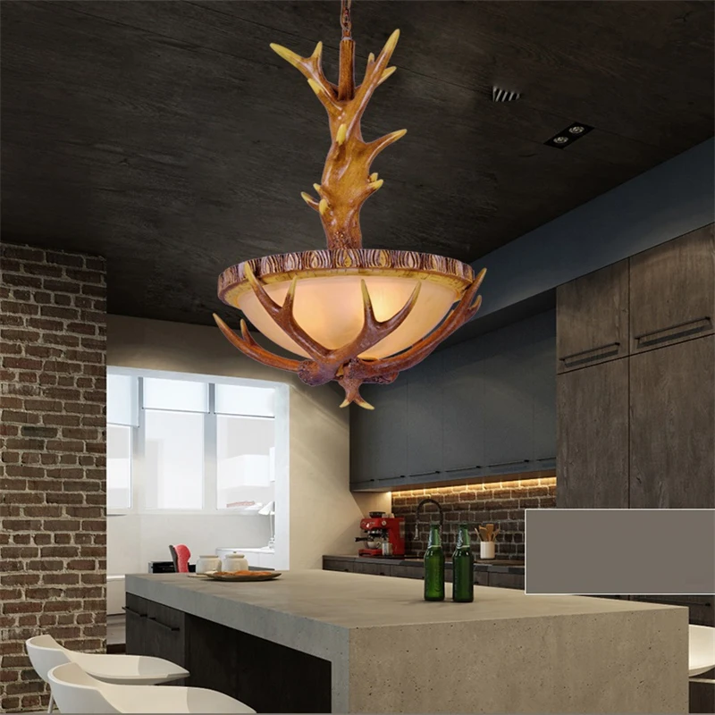 Imagem -05 - Sgrow-european Antler Pendant Light Lâmpada de Ferro Lâmpadas Penduradas para Sala de Estar Salão Sala de Jantar Natal Luzes