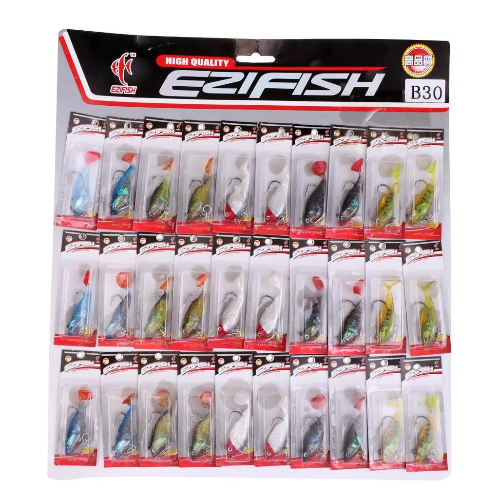 Swim Shad Bass Crank Swim Bait Soft Lures Silicone Fishing Baits with Hooks