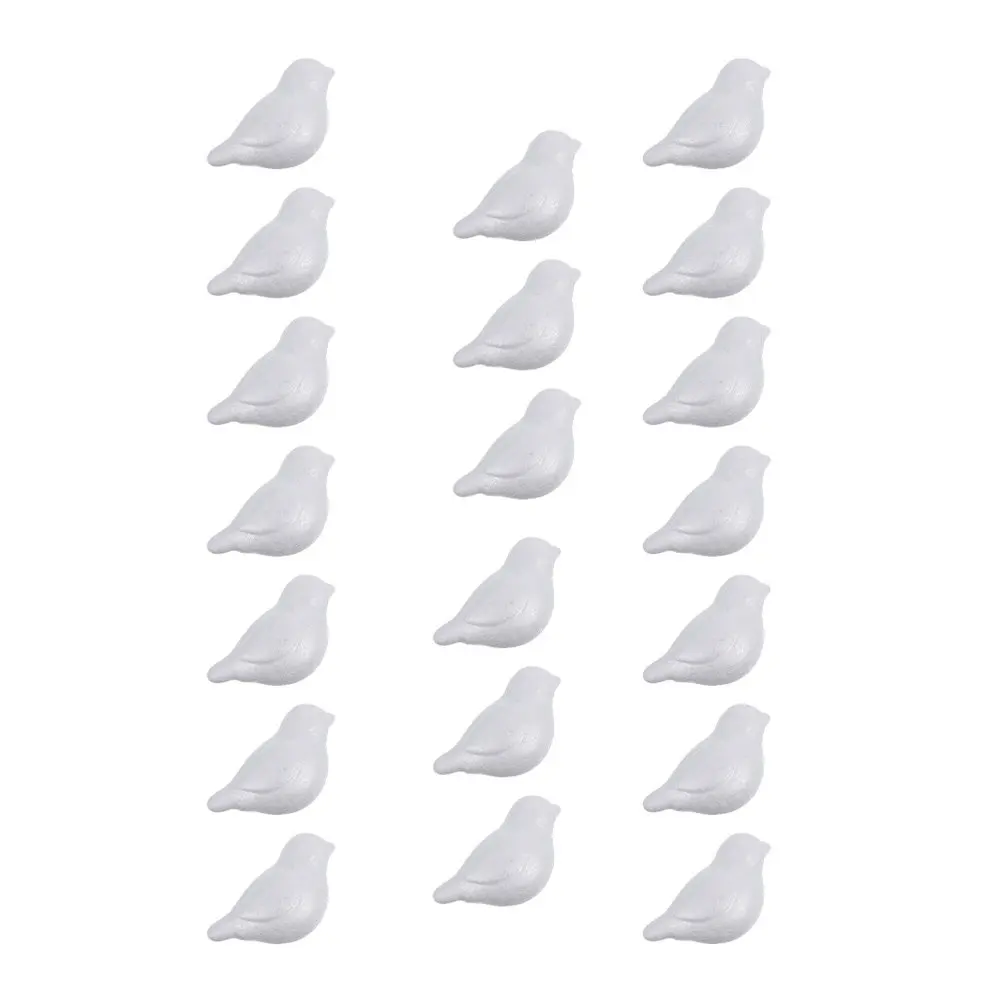 20Pcs Kids Bird Craft Painting DIY Set Creative Supplies for Color Recognition Birthday Party Fun and Imagination Development