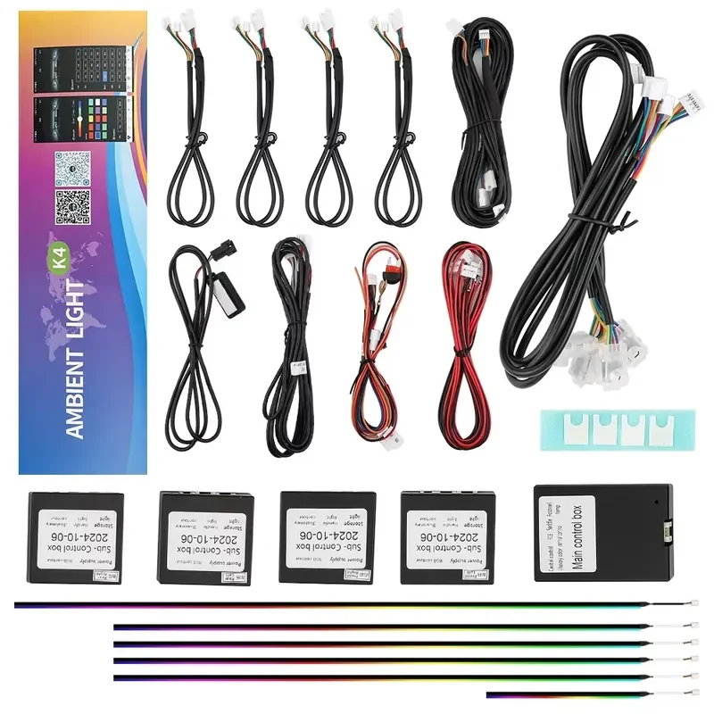 Wholesale Car Led Interior Ambient Light Dynamic Light and Shadow Atmosphere Lamp