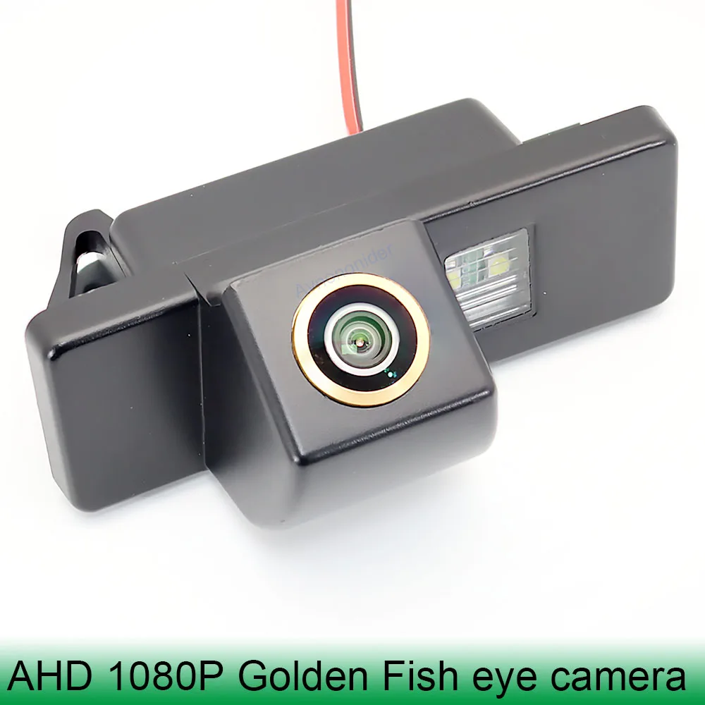 Golden Fish Eye AHD 1080P Rear View Camera For Peugeot 307 SW For Peugeot 308 CC SW Car reversing camera HD Night Vision