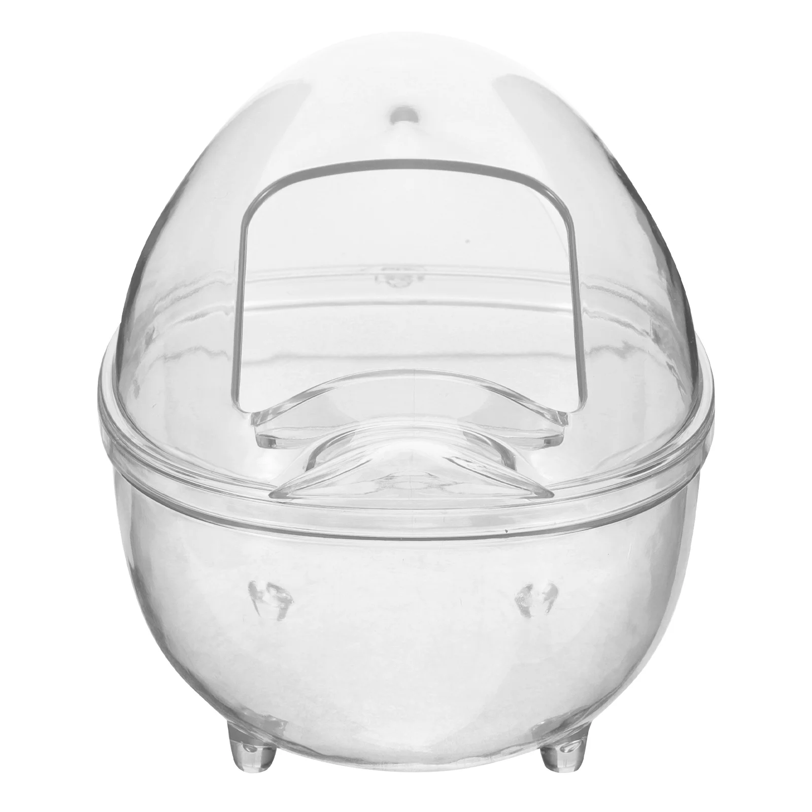 

Hamster Sand Bath Container Deepened Design Small Pet Bathtub Sauna Toilet Washroom Hamster Bathroom Accessories