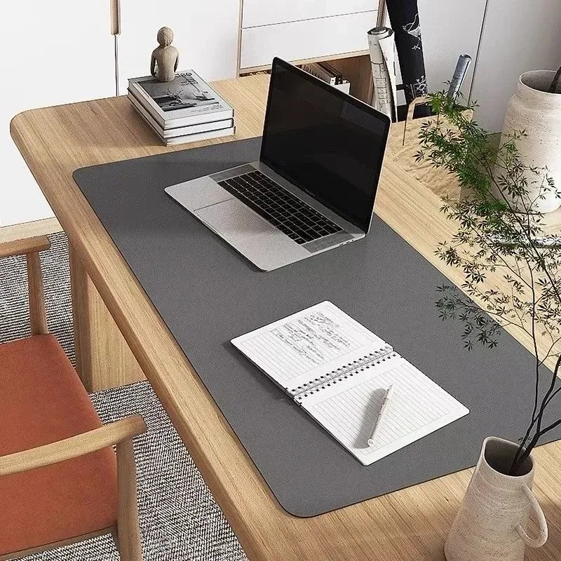 

Gaming Mouse Pad Single-sided Solid Colour Waterproof Laptop Desk Pad Custom Pattern Leather Single-sided Multiple Mouse Pads