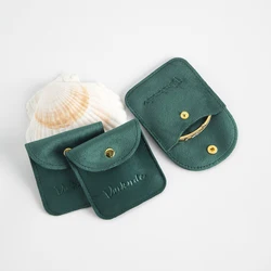 50Pcs/Lot Jewellery Pouch Packaging Bag Soft Velvet Gift Rings Earrings Bracelet Necklace Storage Button Velvet Bag Custom Logo