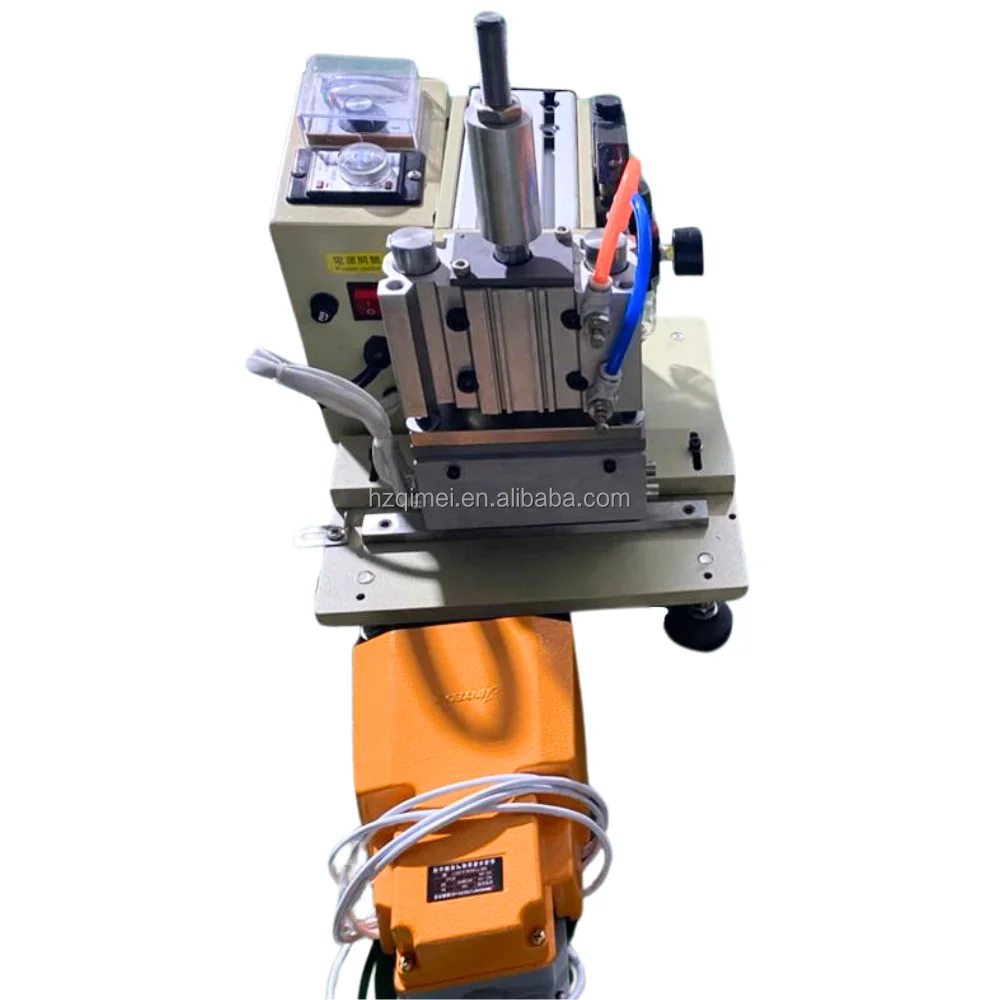 Nieuwe semi-automatische tape riem lederen singelband perforeren hete machine