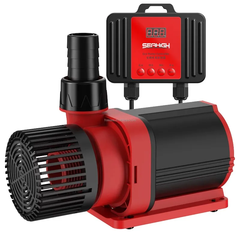 

Adjustable Amphibious AC Water Pump with Wave-making, Feed, Pumping Mode for Aquarium Fish tank Pond Fountain Hydroponic
