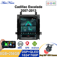 9.7 Inch Android 14 For Cadillac Escalade 2007 2008 2009 2010 - 2013 Car DVD Radio Carplay Auto Multimedia Player GPS Navigation