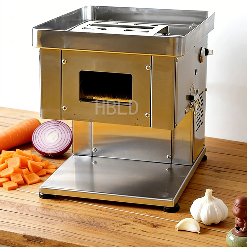 Electric Meat Cutter, Stainless Steel Slicer, Commercial and Household Sausages, 110V, 220V