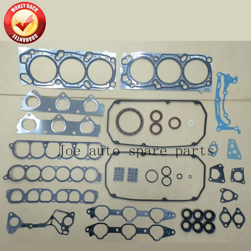 Kit completo de junta para motor 6g75 v77w, para mitsubishi montero eclipse pajero 3.8l 3828cc 2002- 50239500 md979167