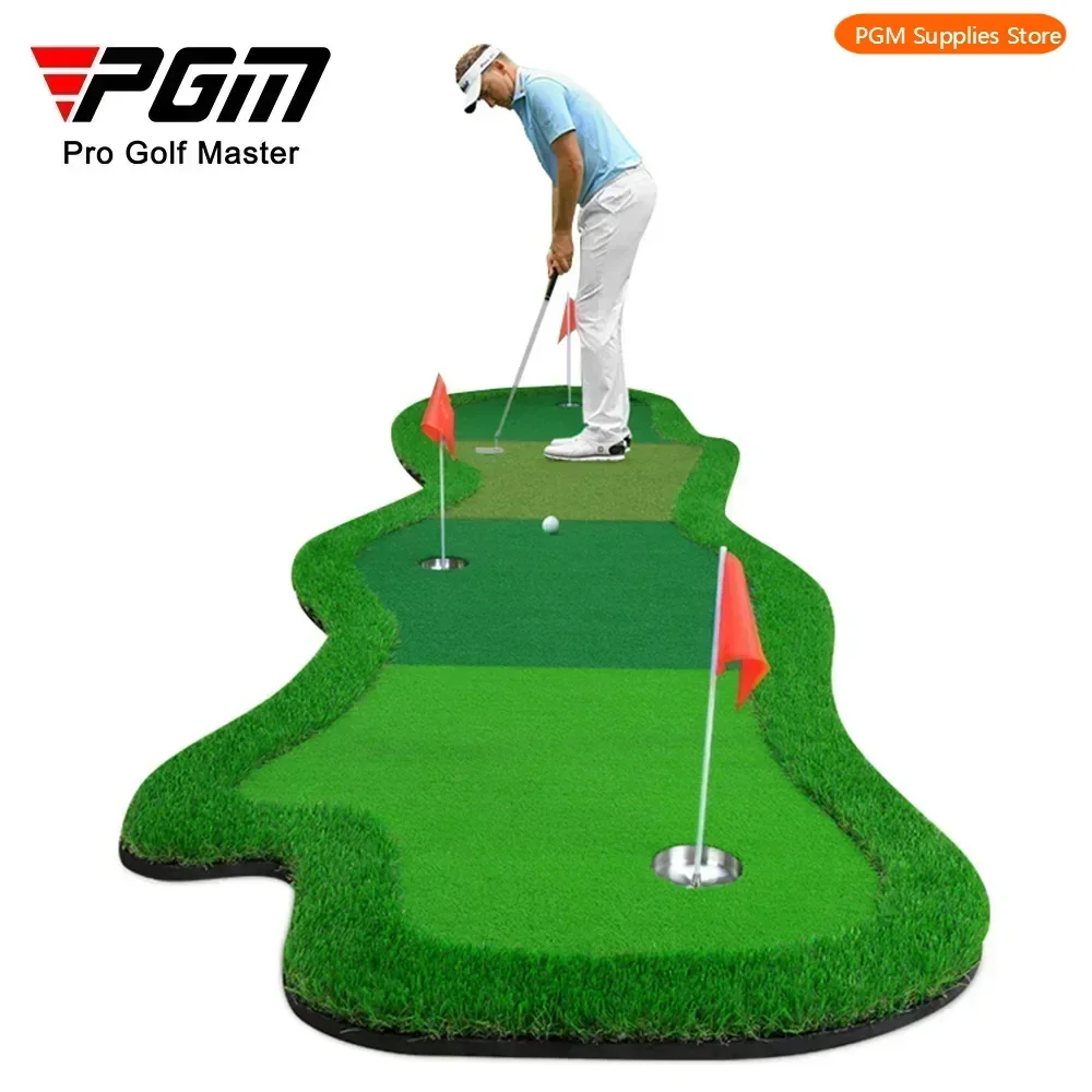 PGM Golf Training Aids The Best 1*4m Professional Assistant Practice Indoor Multi-ball Speed Putting Trainer Golf Accessories
