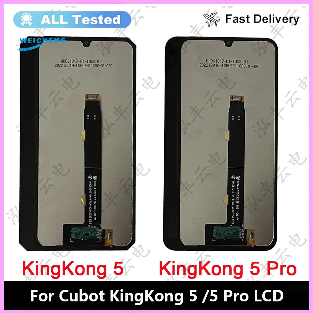 

For CUBOT KINGKONG 5 PRO LCD Display Touch Screen Digitizer Assembly 100% Tested LCD+Touch Digitizer For KINGKONG 5 LCD Repair