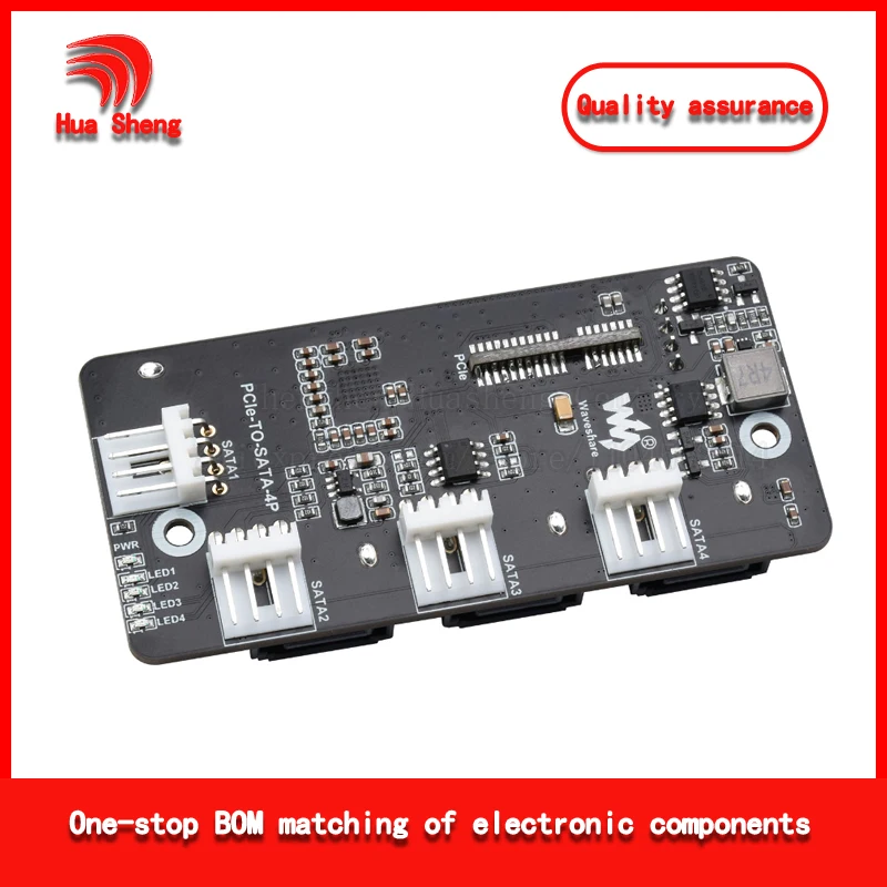 Pci-E to 4-Port Sata 3.0 Expansion Card with 6Gbps High-Speed Sata Interface, Supporting cm