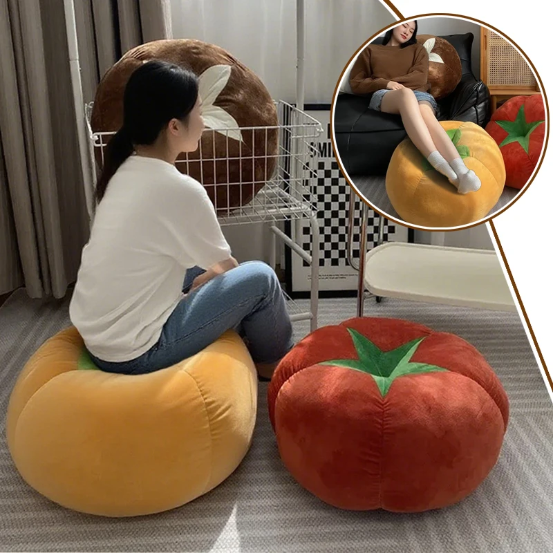 

Floor Seat Cushion Round Large Pillows Seating Tufted Corduroy Floor Cushions for Living Room Tatami Cojines Decorativos 방석 쿠션