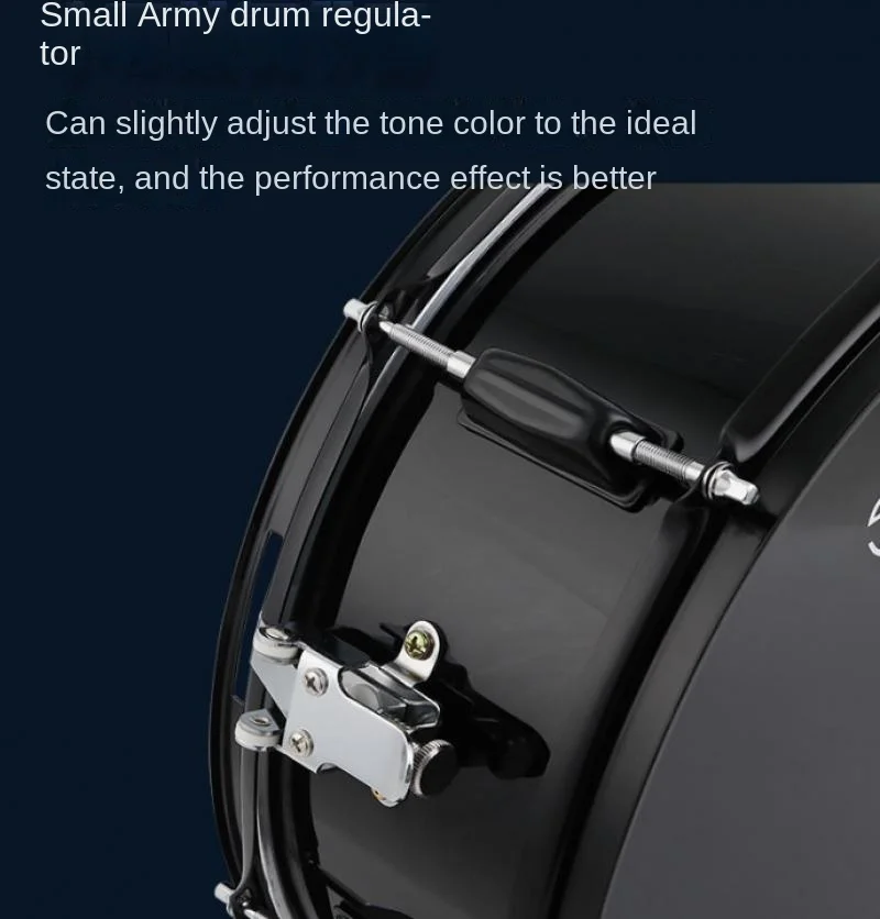 Snare Drum Band Professional Performance Percussion Musical Instrument Beginner Students Practicing Snare Drum with Strap