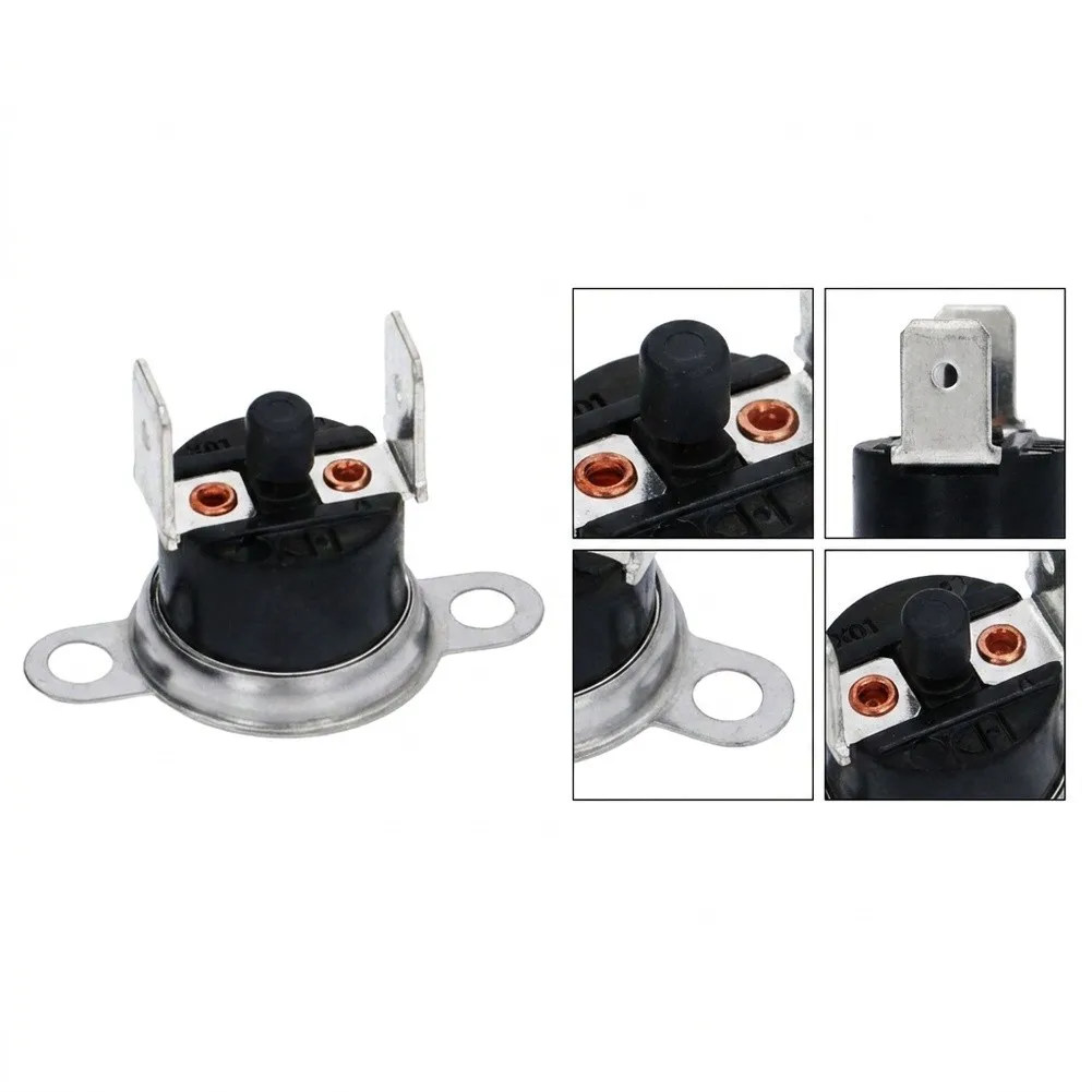 Contact Temperature Control 250V 16A 127C Cut Off For Dishwasher Wash Tub Safety Thermostat Heating Cooling Air Conditioner Part
