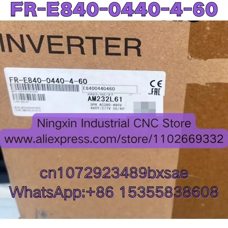 

Новейший оригинальный инвертор FR-E840-0440-4-60 по выгодной цене