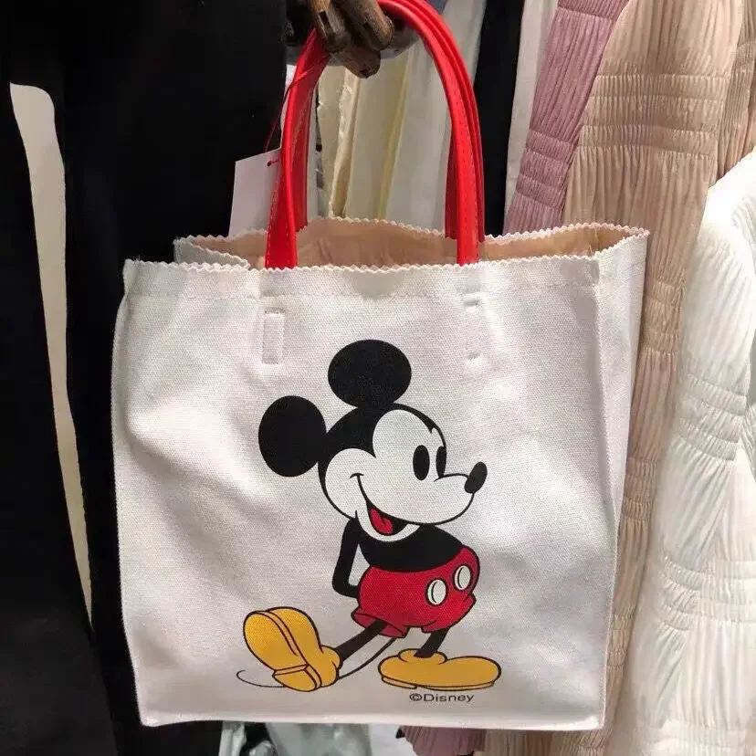 Disney mcikey mouse girl shoulder bag Minnie cartoon handbag women canves bag  shopping bag hot sales