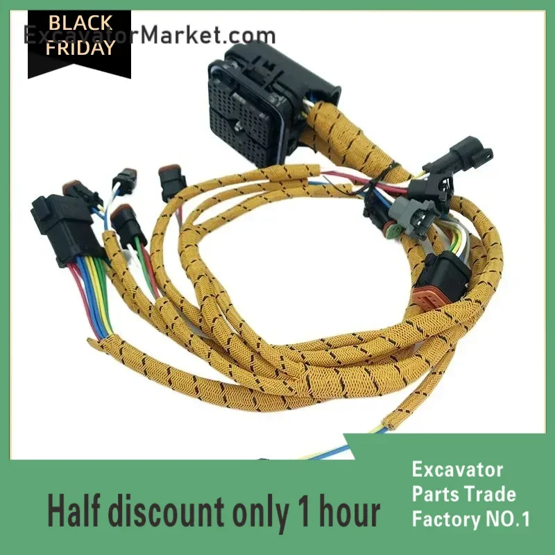 

Excavator Parts For 198-2713 1982713 New Engine Wiring Harness For Caterpillar Excavator 324d / 325d / 329d C7 Engine