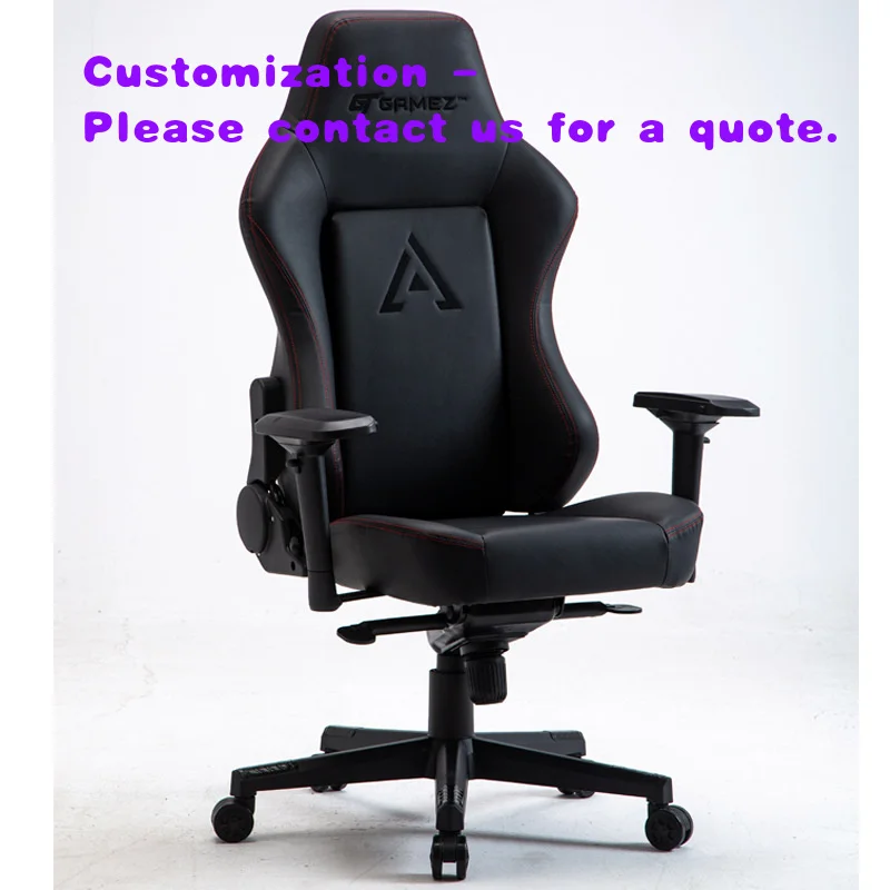 custom.Home Leather Gaming Chair Rotatable and Adjustable Suitable Lying Down Office Computer Chair