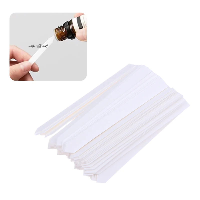 

100Pcs Premium Perfume Test Strips Aromatherapy Paper for Testing Fragrances And Essential Oils - Premium Quality Bottle Tape