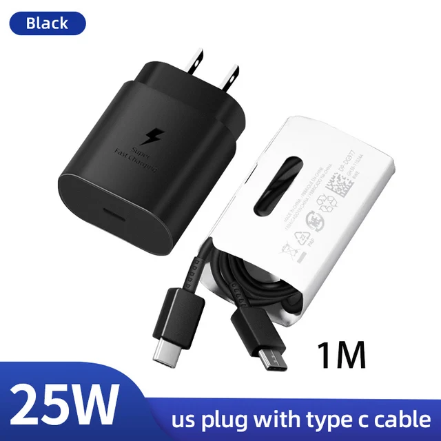 45W Samsung Originele PD-kabel usb type-c bedraad 25W 5A Supersnelle oplader Samsung S25 S24 S23 S22 Note 20 A15 A33 A34 A54 Quick