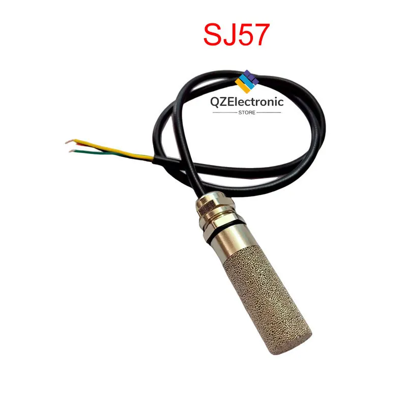SHT45 SHT41 SHT40 SHT35 SHT31 SHT30 SHT20 Temperature Humidity Sensor Probe Metal Material Digital Capacitance Sensors 1M I2C
