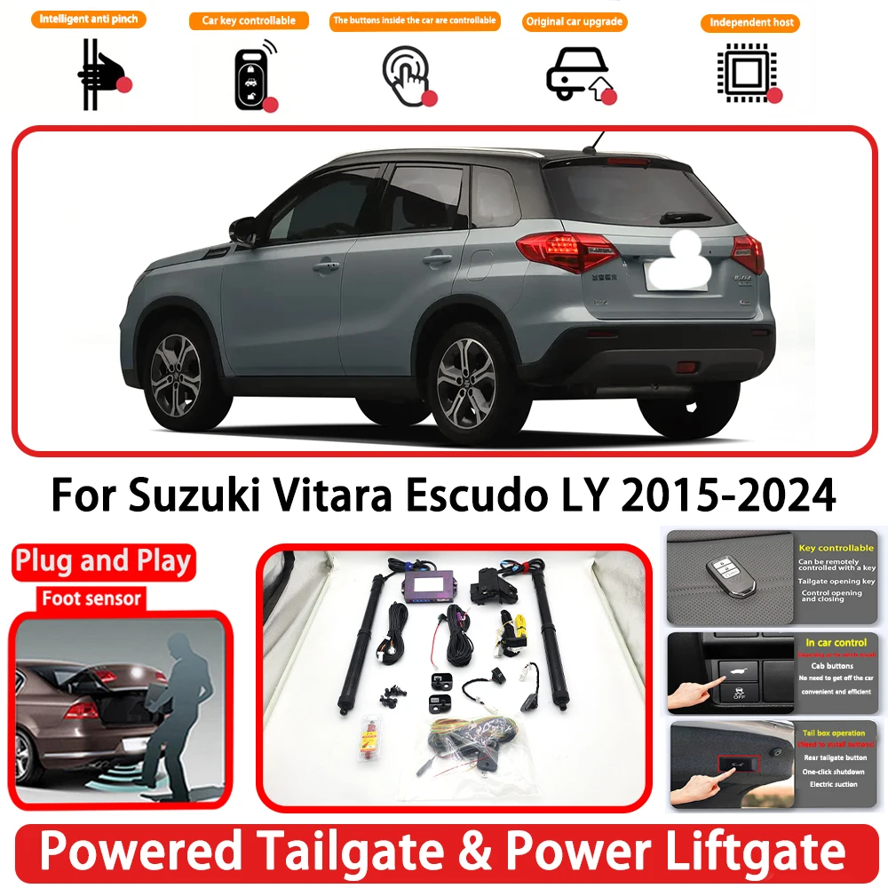for Suzuki Vitara Escudo LY 2015-2024 OEM Plug and Play Auto Powered Tailgate Power Liftgate Rear Trunk Opener System