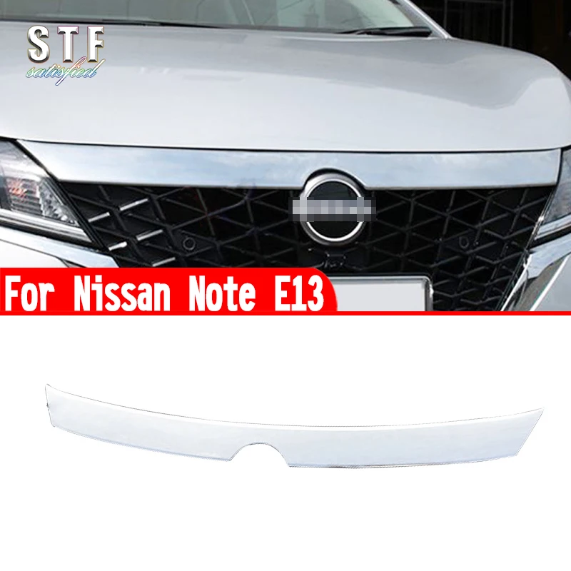 

Автомобильные аксессуары для Nissan Note E13 2020 2021 2022, передняя решетка радиатора вокруг капота, отделка, молдинг, декоративные наклейки