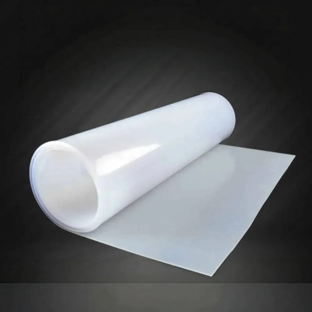 1Pcs Translucent White Food‑Safe Silicone Rubber Sheet Odorless High Temp Resistance Silica Gel Plate100x100‑1000mm Flexible Mat