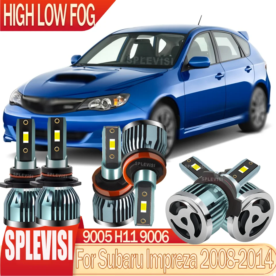 

60000 Hour Lifespan Improved Nighttime Visibility Headlight foglight LED For Subaru Impreza 2008 2009 2010 2011 2012 2013 2014